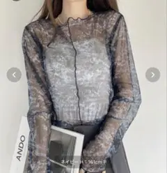 【美品】Ada シースルートップス