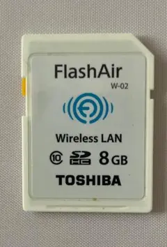 TOSHIBA FlashAir W-02 8GB 無線LAN 中古品