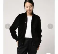 A.P.C ベロアブルゾン 美品 カラーブラック