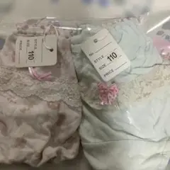 のりたまたまりん　女の子用ショーツ 110サイズ 2枚セット
