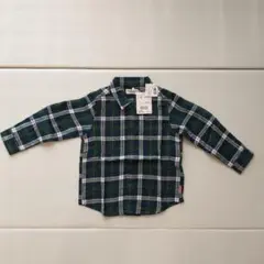 【未使用】ミキハウス　ホットビスケッツ　長袖シャツ　100cm