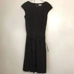 MACKINTOSH PHILOSOPHY ベルト付きワンピース ネイビー 36