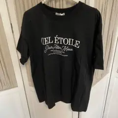 terawear emu ブラックロゴＴシャツ☆Ｌサイズ☆【新品未使用品】