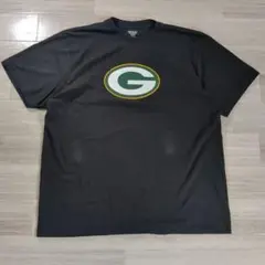 Reebok パッカーズ 黒 Tシャツ 2XL 半袖Tシャツ