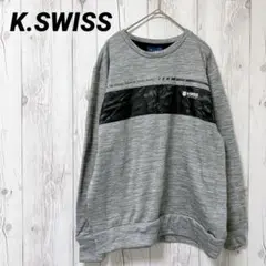 新品【ケースイス】トレーナー　裏起毛　グレー　M