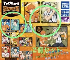 ハイキュー　ダブルビジュアルポーチ　日向・木兎　　　影山・及川　②個セット