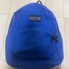 JANSPORT 青 リュック