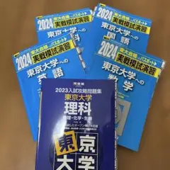 【駿台】2024東大実戦模試演習（英語・数学・理科・国語）＋2023河合理科