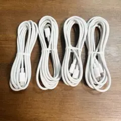 USB C to USB C 充電ケーブル 2m 4本パック Android