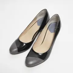 【未使用級】apres cava cava パンプス エナメル 22.5cm