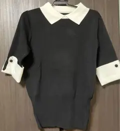 dholic トップス バイカラー