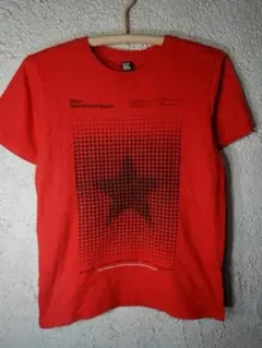 o7796　グラニフ　半袖　tシャツ　星　デザイン