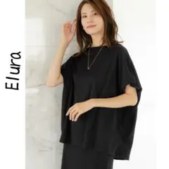 Elura ドレスアップリブドルマンプルオーバー
