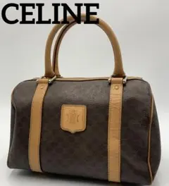 ※CELINE セリーヌ マカダム ハンドバッグ ミニボストン オシャレ