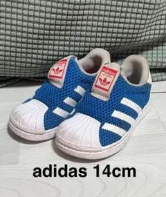 adidas メッシュシューズ 14cm