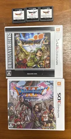 ドラゴンクエスト dsソフト各種(4、5、6、7、11)