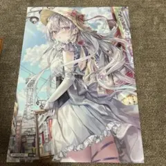 アールジュネス ももこ 版画展 WEB予約プレゼント A4特製クリアポスター