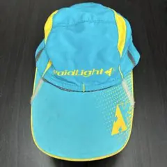 T116 RaidLight ランニングキャップ ブルー×イエロー 古着