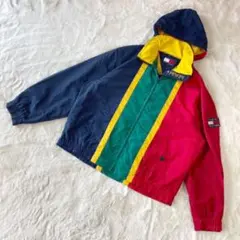 トミーヒルフィガー tommy M ナイロンジャケット ロゴ 刺繍 90s 希少