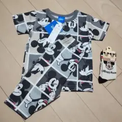 Disney ミッキー／パジャマ上下　90cm／靴下　ソックス　　13〜16cm