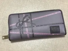 リボン 長財布　ホールマーク