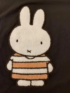 ミッフィー バック刺繍Tシャツ Lサイズ 黒　新品未使用