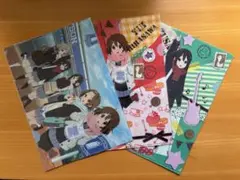 【非売品】けいおん！ローソン限定オリジナル　クリアファイル3枚セット　未開封
