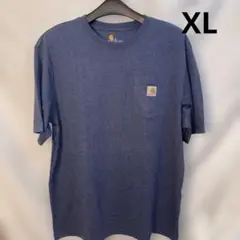 Carhartt ネイビー Tシャツ ポケット付き