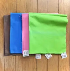 11号帆布生地　50×110cm 4色セット