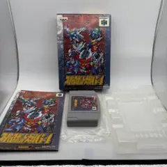 動作確認済‼️Nintendo 64 スーパーロボット大戦64 箱説ハガキ付き