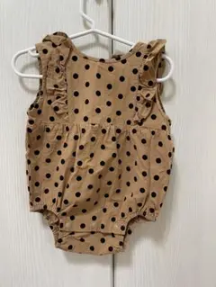 PAIR MANON 水玉ロンパース