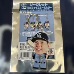 西武ライオンズ 炭谷銀仁朗 選手 デカフェイスキーホルダー