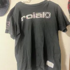 ROIALO ブラック Tシャツ Lサイズ
