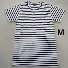 ハリウッドランチマーケット　ボーダーTシャツ　Mサイズ　日本製　未着用品