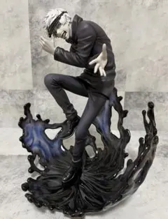 五条フィギュアセット　シブスクモノクロ&ジャンプGIGA&ロゴフィギュア SHIBUYA SCRAMBLE FIGURE、TVアニメ『呪術廻戦』より「五条 悟