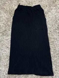 ニット生地スカート