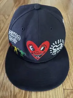 ニューエラ×キースヘリングコラボ キャップKeith Haring NEWERA