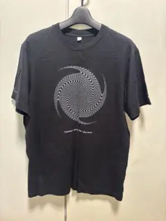 ユニクロ企業コラボ　ヤマサ醤油　渦巻き模様 Tシャツ 黒