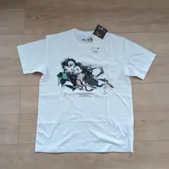 ユニクロ Tシャツ 鬼滅の刃 M 白