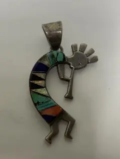 Calvin Begay カチナフィギュア ペンダント