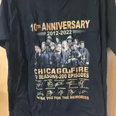 Chicago Fire 10周年記念Tシャツ Lサイズ
