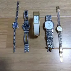 GUESS ケイト・スペードCITIZEN POLOSWATCH時計５点セット