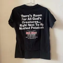 GILDAN Beef Jerky Experience Tシャツネイビー 古着