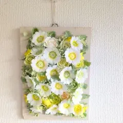 フラワーアレンジメント壁掛け （送料込み）