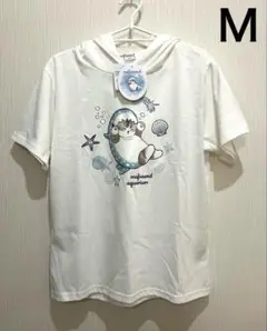 新品未使用 mofusand フード付き 半袖 Tシャツ M