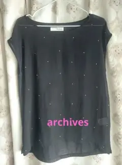 【美品です☆】◆アルシーヴ◆透け感◆重ね着◆お洒落トップス◆