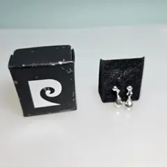 ピエールカルダン　pierre cardin　シルバー　ピアス　0168