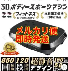 フィットネス 振動マシン 3D ブルブル