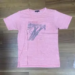 BEAUTY & YOUTH ピンク Tシャツ Lサイズ