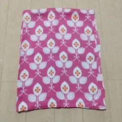昭和レトロ ピンクと白の花柄生地 約122cm x 188cm カーテン カバー